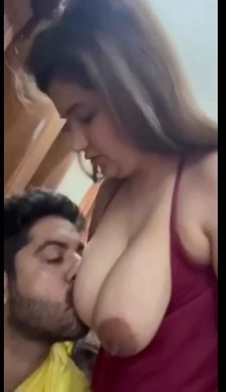 Pakistani wife feeding big boobs to husband viral