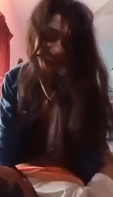 Horny indian bich riding a dick for the first time
