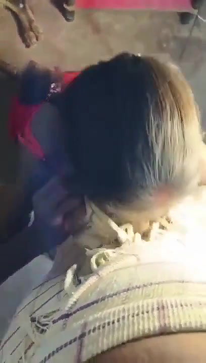 sister blowing brother