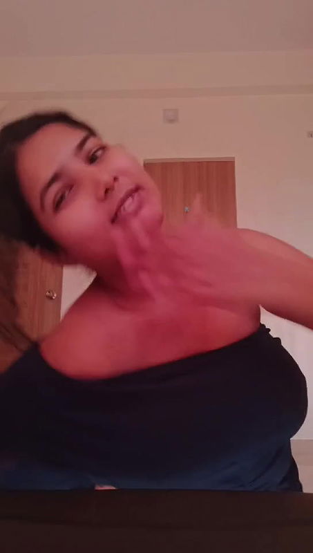 Vidhi Cute Young Chubby Gujrati Girl Showing Boobs