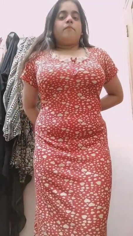 beautiful indian girlfriend showing