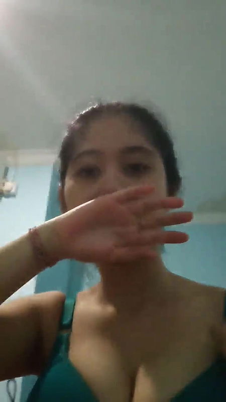 cute girl boobs press