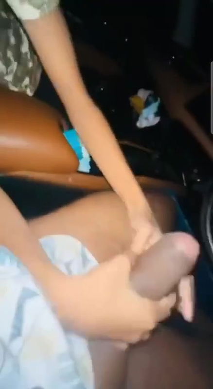 cute girl handjob with sexy face expression