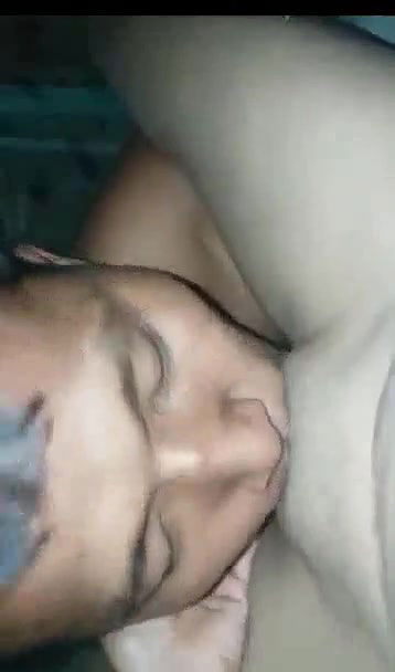 Desi village boy sucking her Bhabhi wet pussy