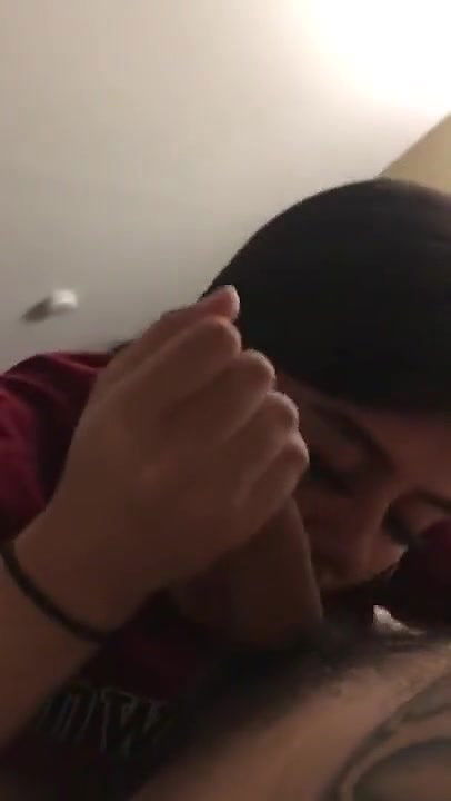 hot gf blowing bf