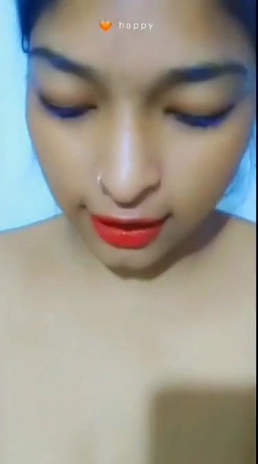 Hot sexy Indian girl showcasing her assets