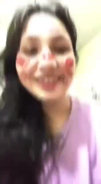 Horny Tanker GF Showing Pressing Boobs