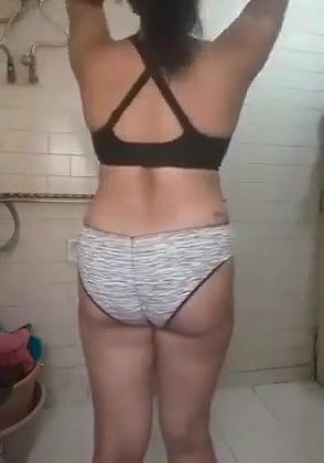 Mallu Hot Aunty Gouri Self Exposing Herself Naked   1