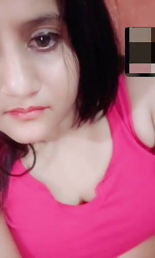 Chubby GF showing her big boobies to boyfriend