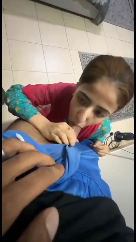 Beautiful Sexy Married Wife Blowjob