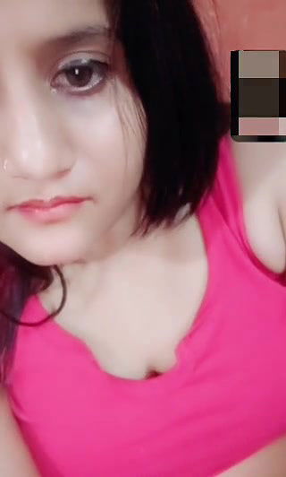 Chubby GF showing her big boobies to boyfriend