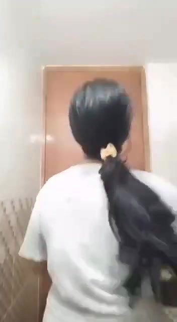 Horny Tanker GF Showing Pressing Boobs