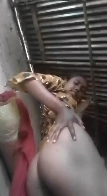 Slim Cute Dusky Young Village Girl Recording Her Nude Front And Back For Her Lover