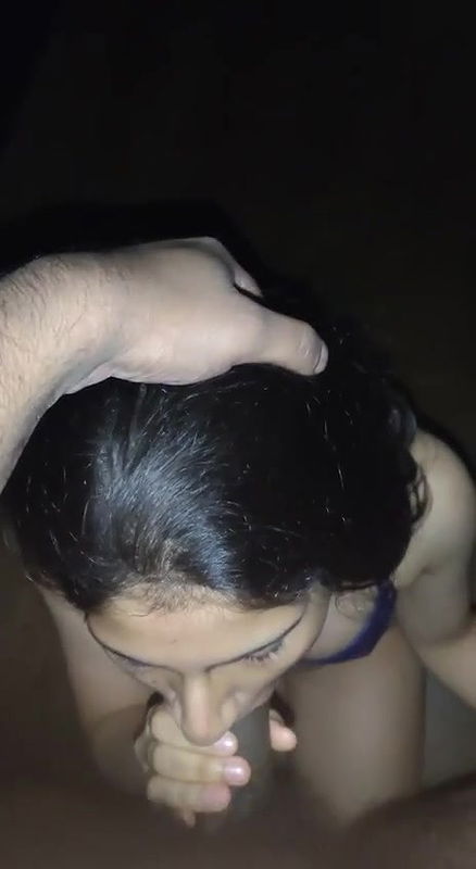 Desi girl giving bj to boyfriend