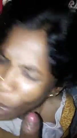 South Indian maid aunty blowjob sex with house owner