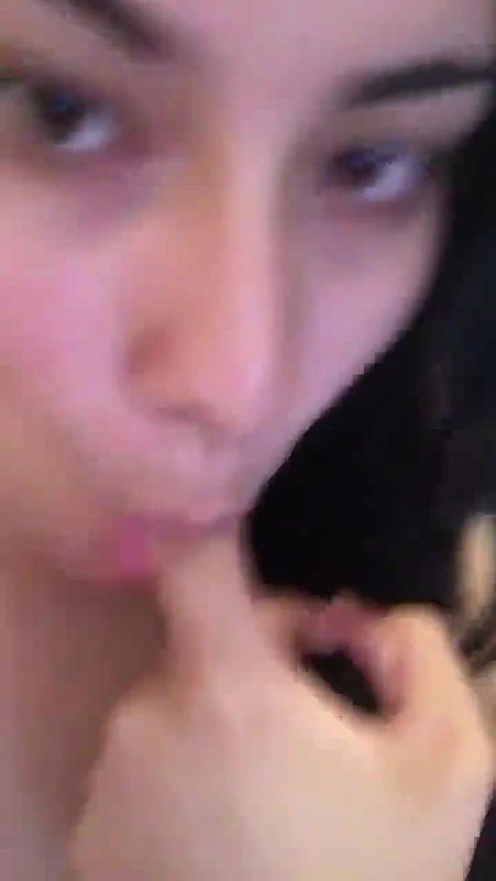 Big tits girlfriend shows ass and pussy