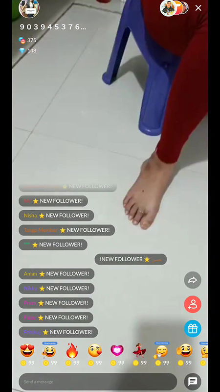 Newly married couple Hindi Live Cam Sex action