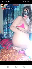 Busty young wife live Indian naked show