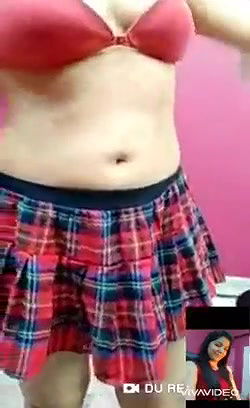 Sweet sexy Indian Bhabhi private cam chat show