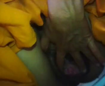 Naughty village wife fingering pussy selfie MMS