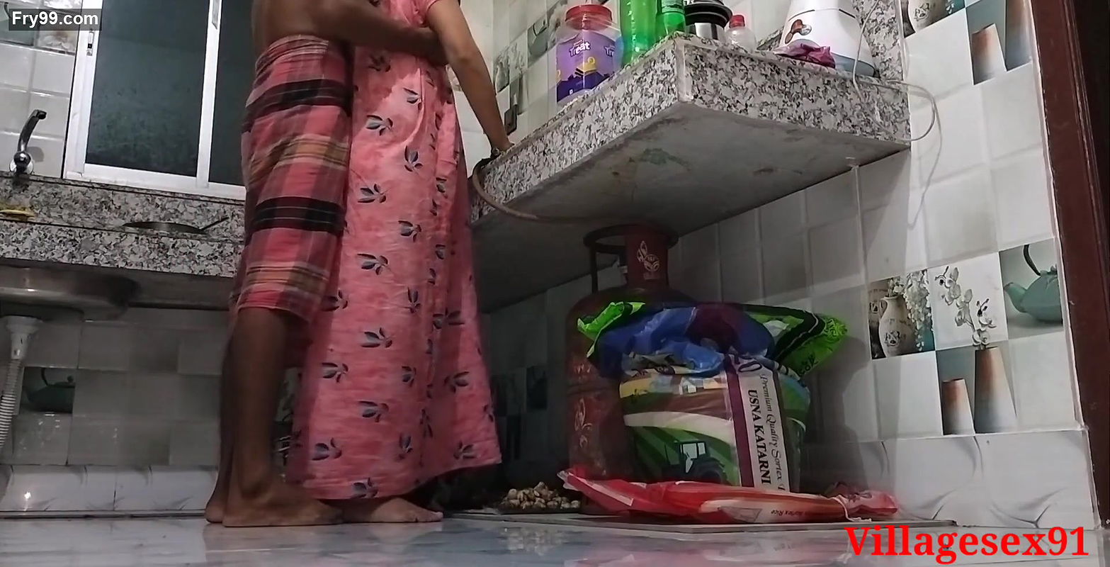 Desi Local Village Wife Fuck By Kitchen ( Official Video By Villagesex91 )