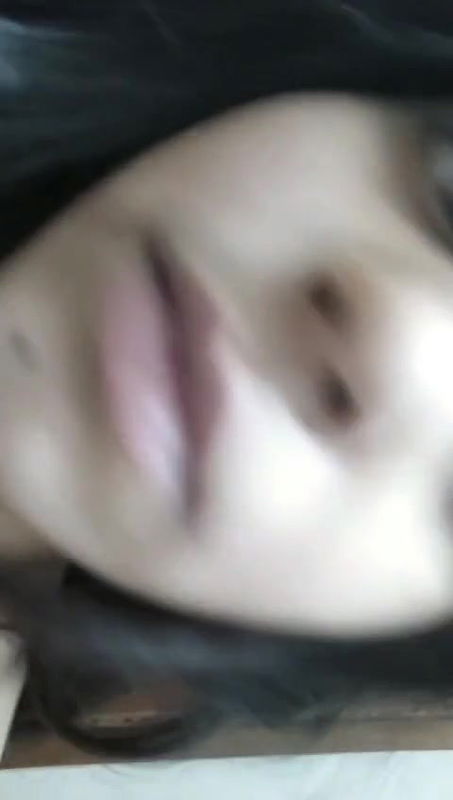 beautiful girlfriend showing her big boobs and pressing pussy fingering