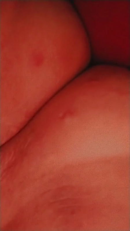 chubby orange pussy show