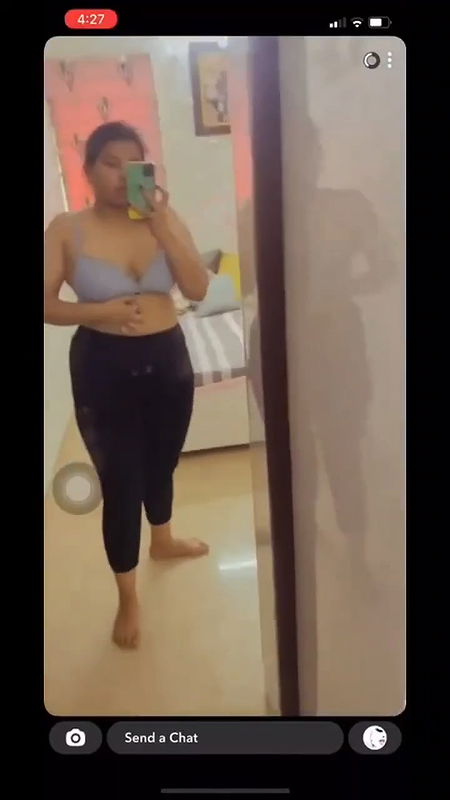 Beautiful Chubby Girl Showing Boobs