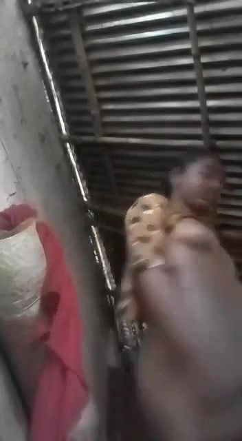 Slim Cute Dusky Young Village Girl Recording Her Nude Front And Back For Her Lover