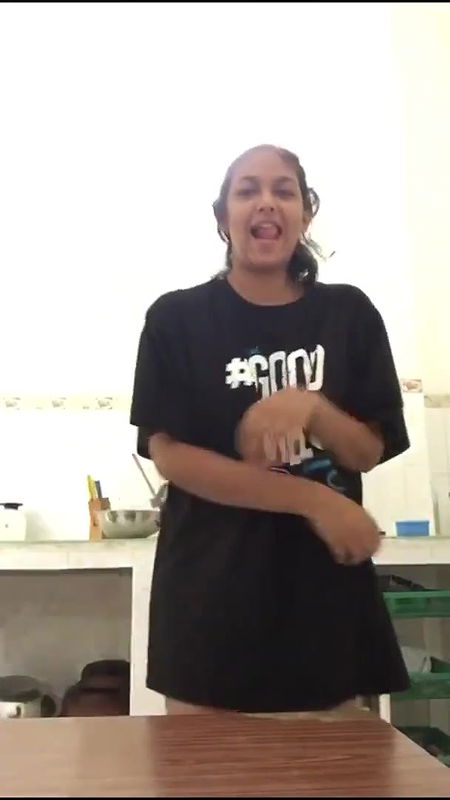 Cute Lankan News Reporter Nude Stripping