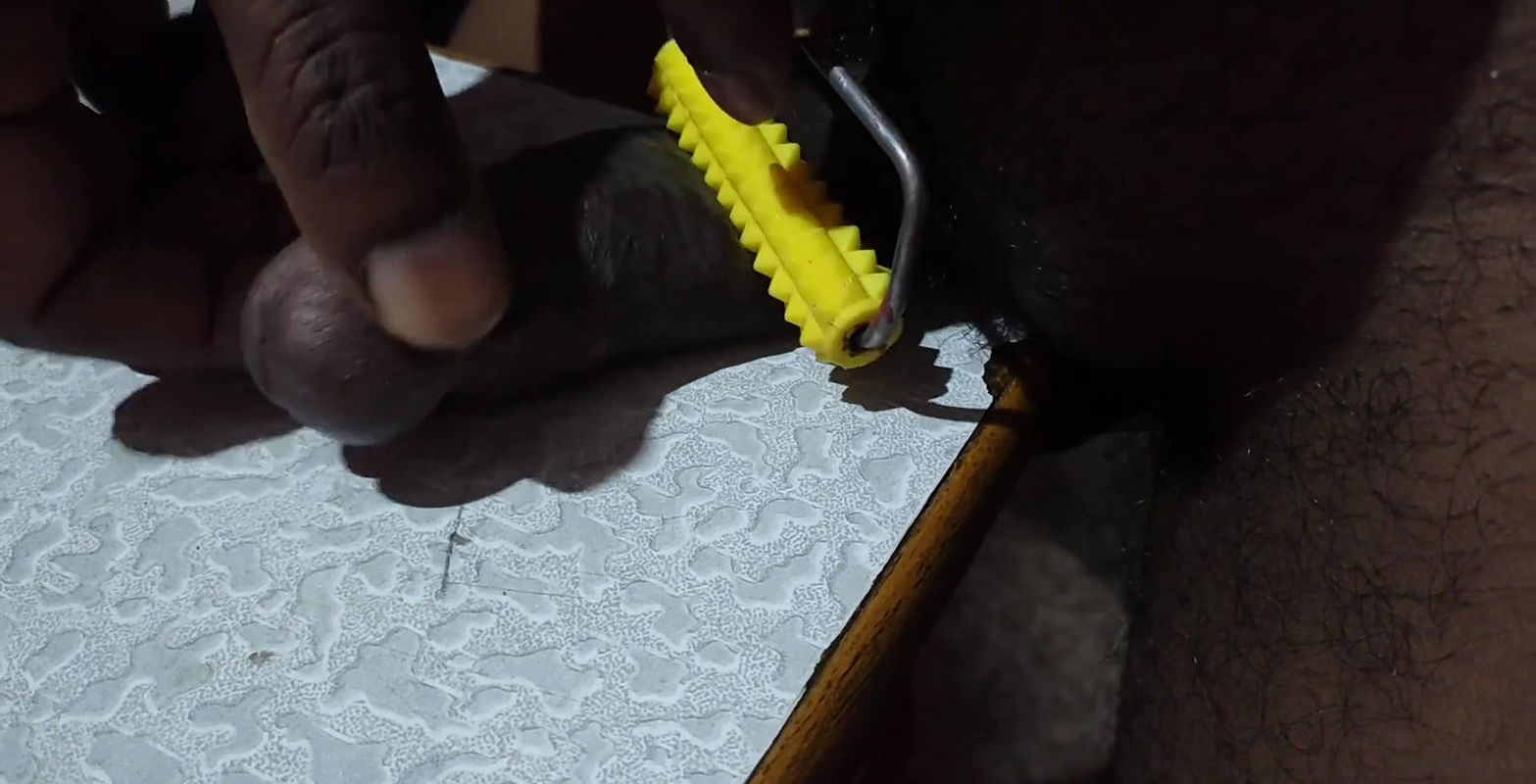 Handjob bullisting ball pressing ball busting helping handjob milking hastmaithun panis massage ball fight