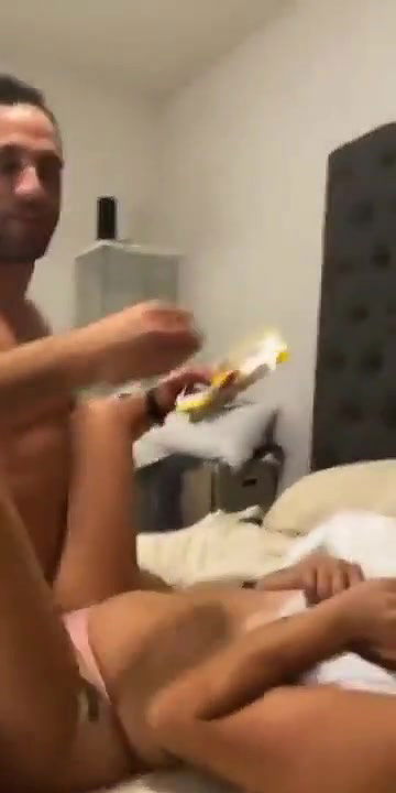 Painful Threesome Fucking In Hotel