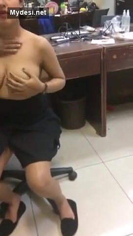 Booby Artist in Makeup Room