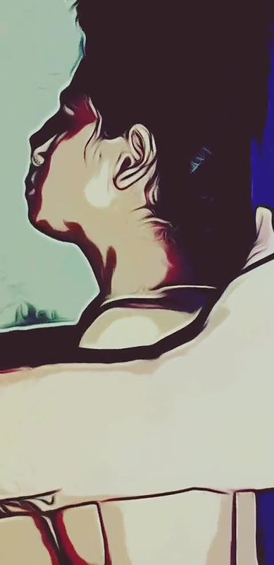 Latika comes home and i alone in home.