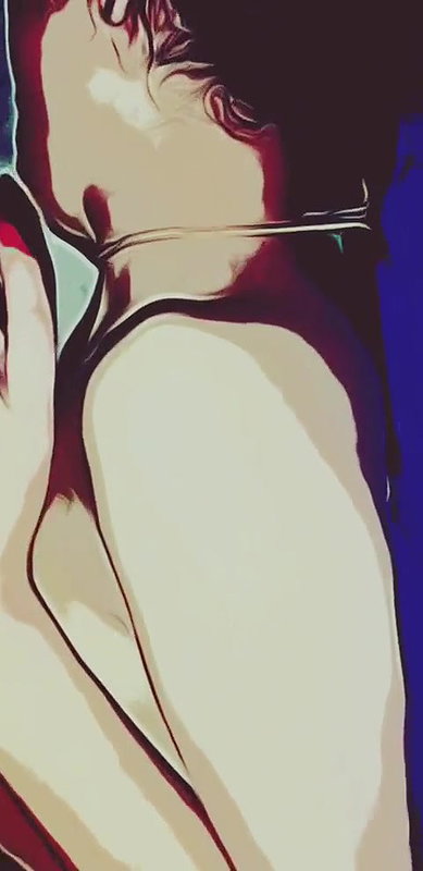 Latika comes home and i alone in home.