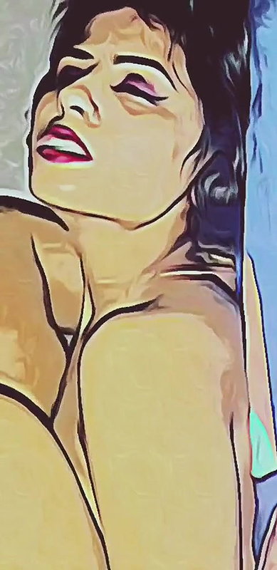 Latika comes home and i alone in home.