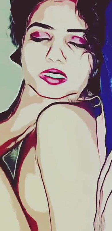 Latika comes home and i alone in home.