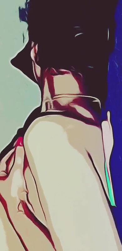 Latika comes home and i alone in home.