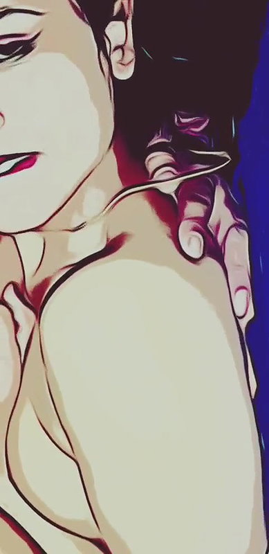 Latika comes home and i alone in home.