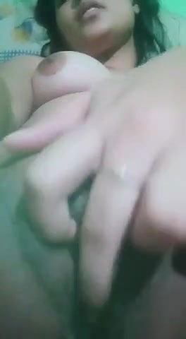 cute girl rubbing pussy