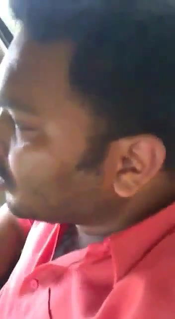 South Indian girl fucking her boyfriend in a car