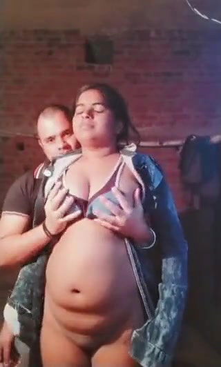 Village big boobs girl exposed topless on cam