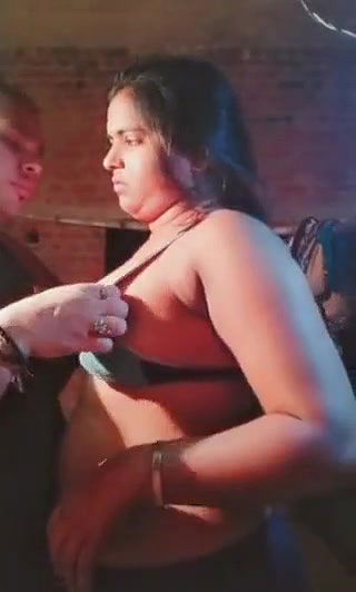 Village big boobs girl exposed topless on cam