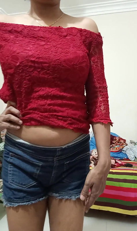 Sudipa hot girl cam show with her boyfriend