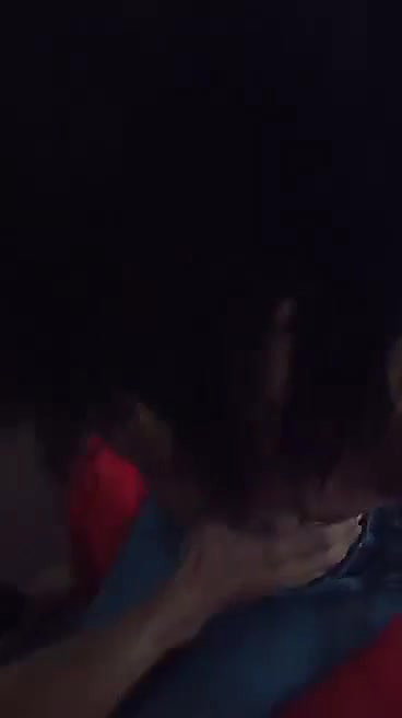 hunk guy with topless girl