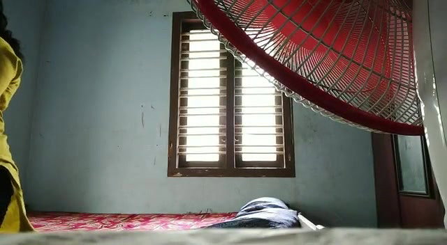 college guy sucking boob maid