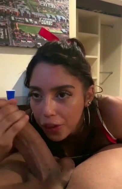 cute blonde girl fucked after sloopy bj