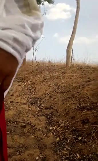Tamil wife Outdoor boobs show