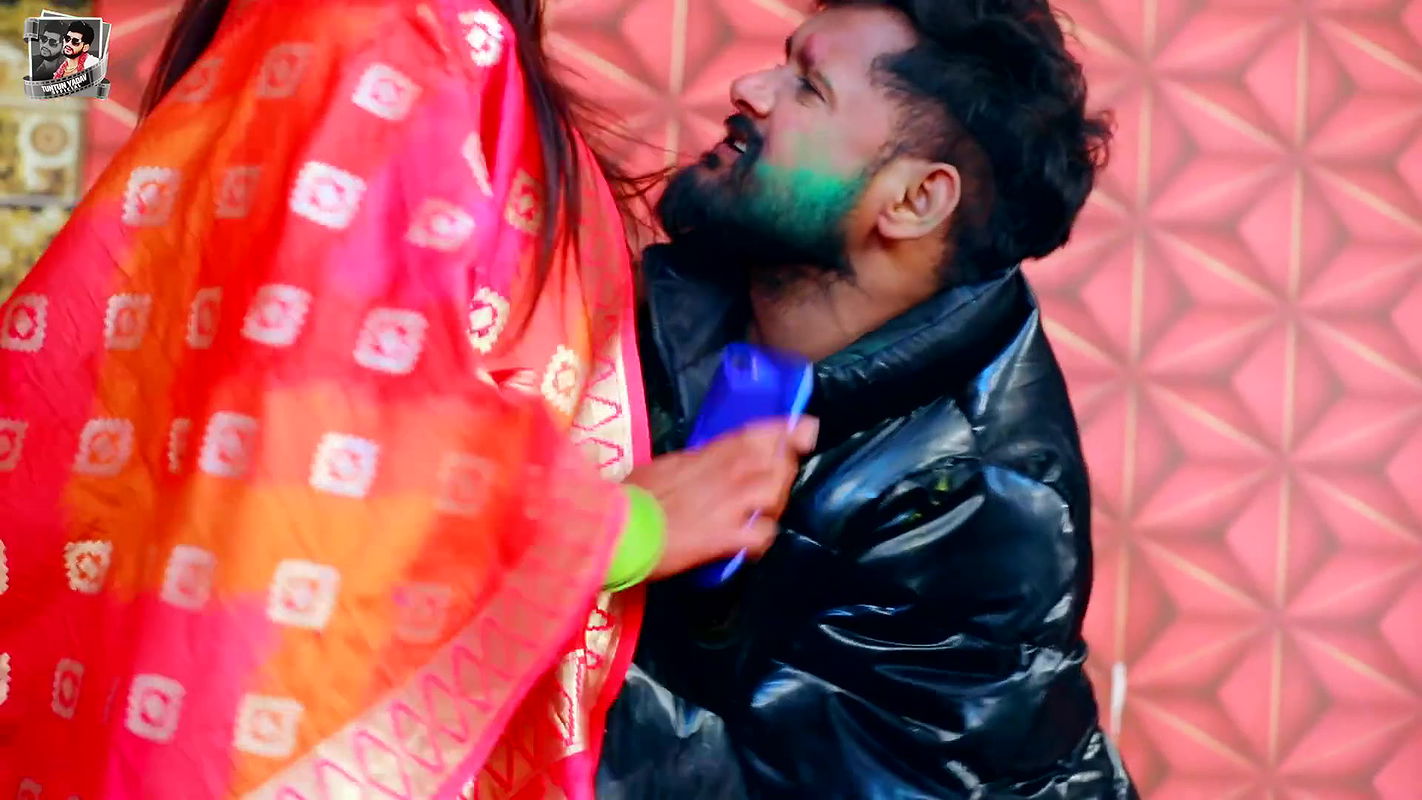 Busty Aaradhya big boobs pressed