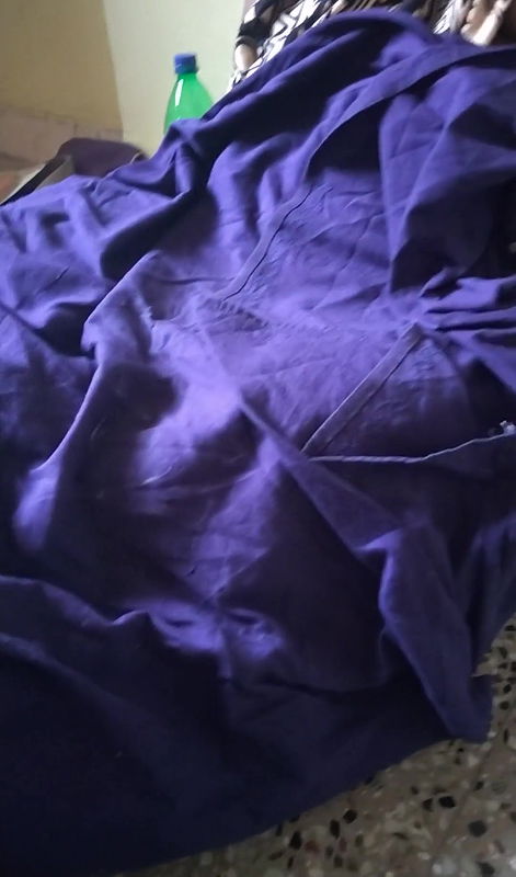 aunty sitting and relax after sex